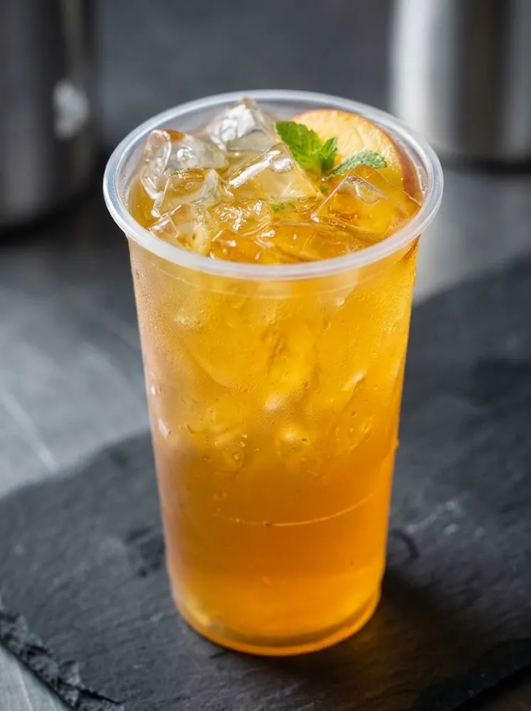 ICED PEACH TEA